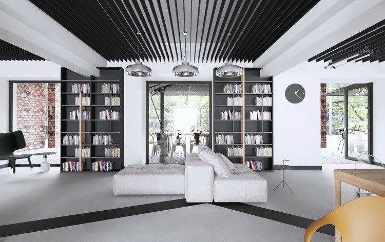 Czy czytelnikom spodoba się w nowej bibliotece?, Sikora Wnętrza Architektura